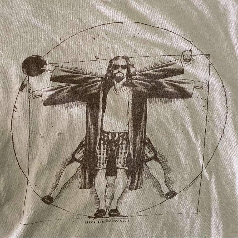 Big Lebowski DaVinci Dude TShirt M